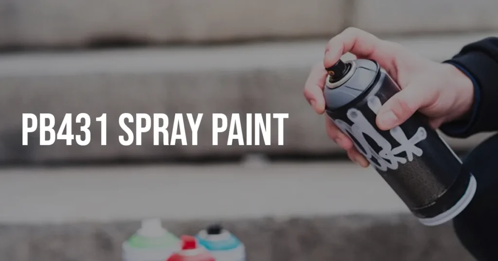 pb431 spray paint